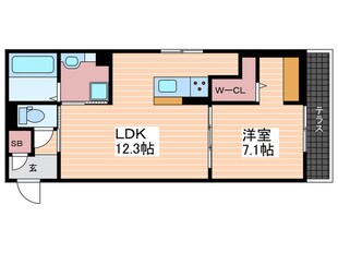 一番館の物件間取画像